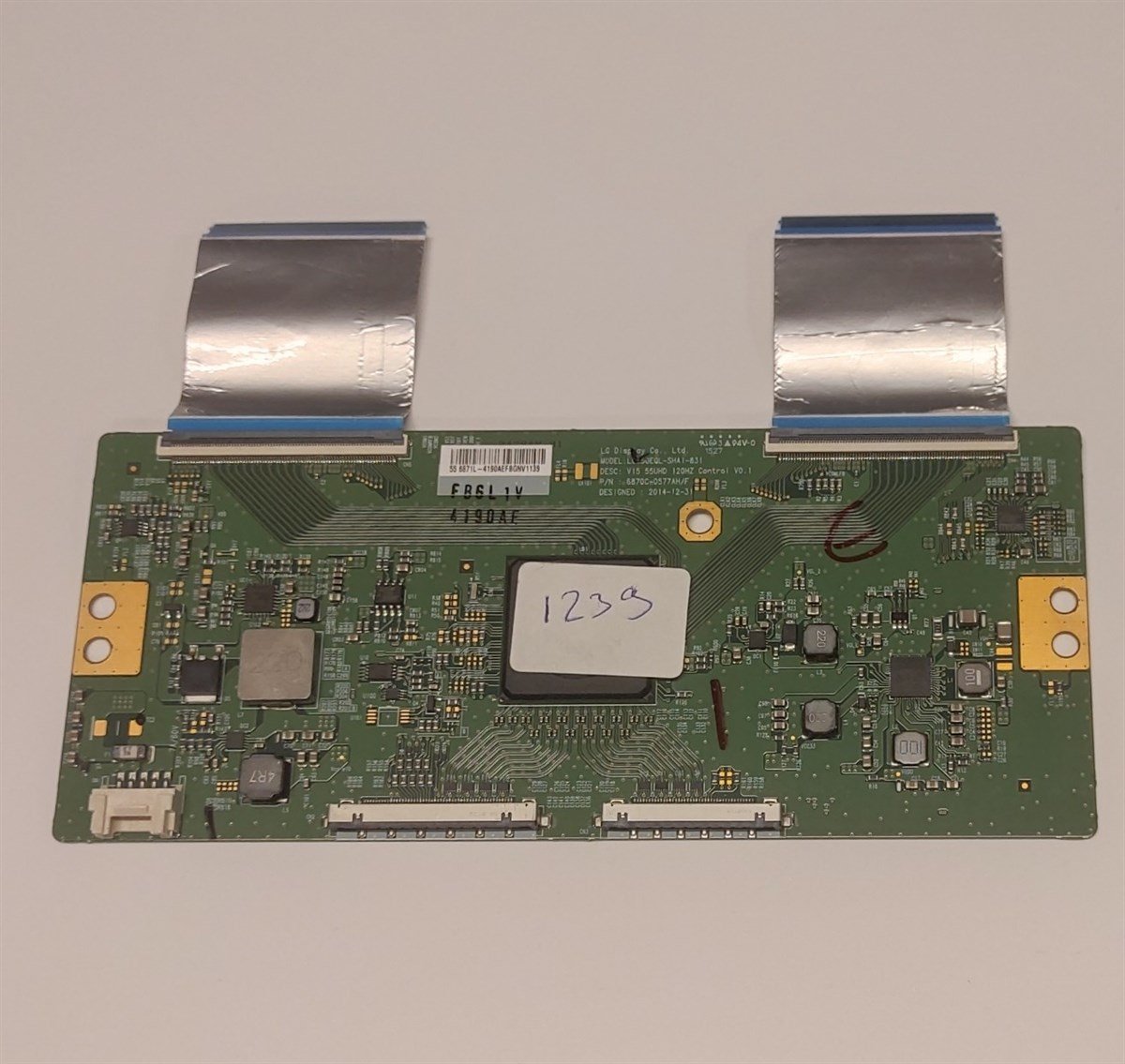 PHILIPS 55PUS6501/12 TCON BOARD 6870C-0577AH/F 6871L-4190A  LC550EQL-SHA1-831 V5 55UHD 120HZ Control V0.1