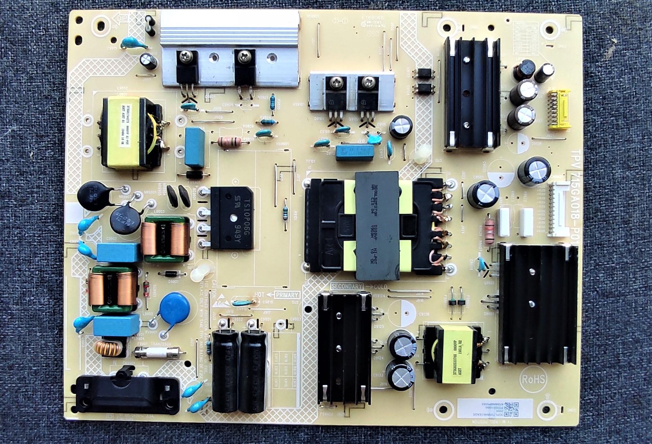 PHILIPS 58PUS7804/12 BESLEME KARTI, 715GA018-P01-000-003M