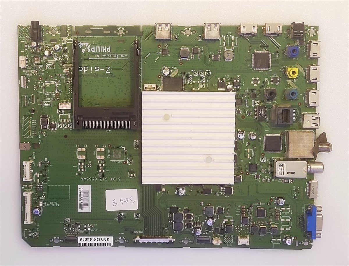 PHILIPS 60PFL9607S/12 ANAKART 3104 313 65554A 31043286943