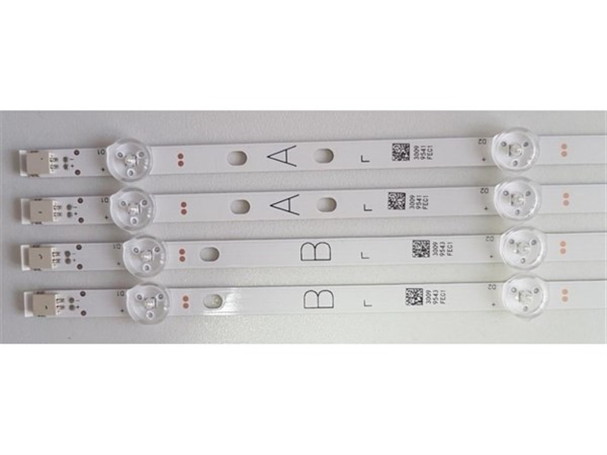 HI LEVEL 43HL500 LED BAR TAKIM LED BAR TAKIM 17DLB43VER1-B 17DLB43VER1-A VES430UNDL-2D-N12