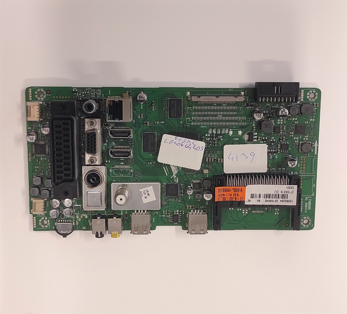 REGAL LE40F7440S ANAKART, 17MB95, 23168842, 23168841, VES400UNES-05-B
