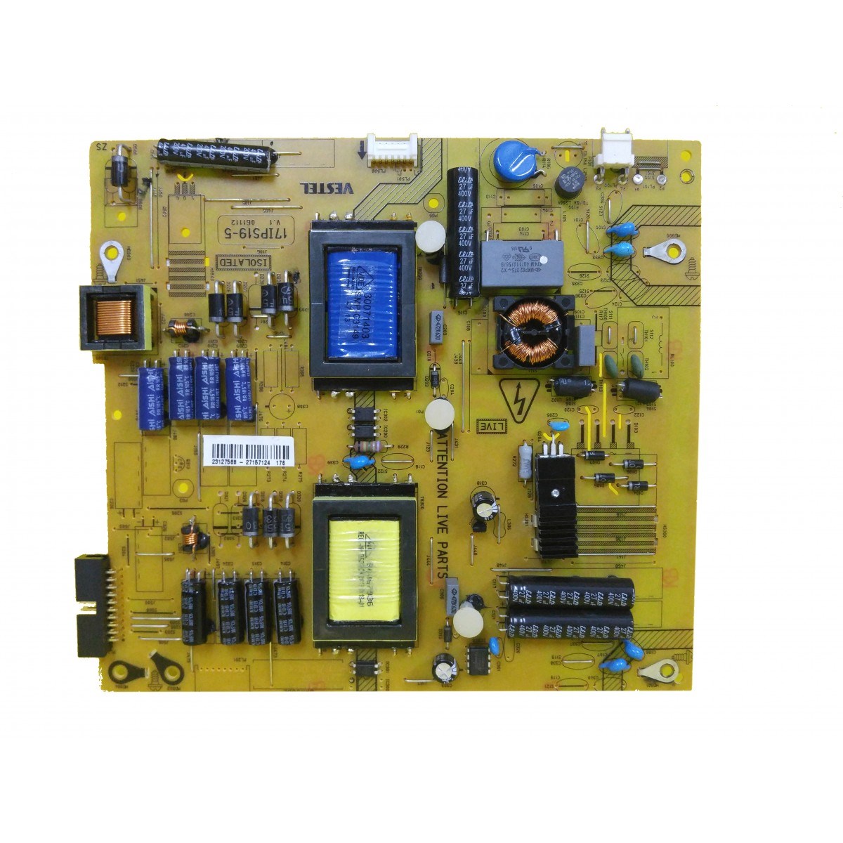 REGAL LE40F7440S BESLEME KARTI, 23121917, 17IPS19-5, VES400UNES-05-B