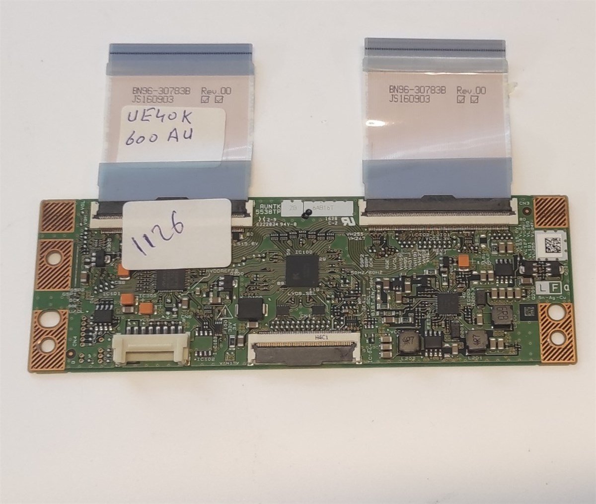 RUNTK 5538TP ZB 6AB16T SAMSUNG UE40K6000AU T CON BOARD