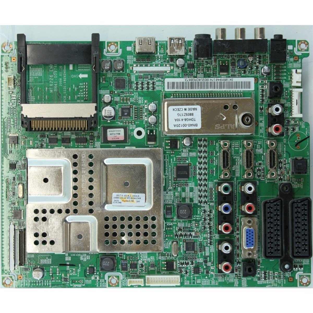 BN94-01741B  BN41-00974B  SAMSUNG LE40A656A1F MAIN BOARD ANA KART