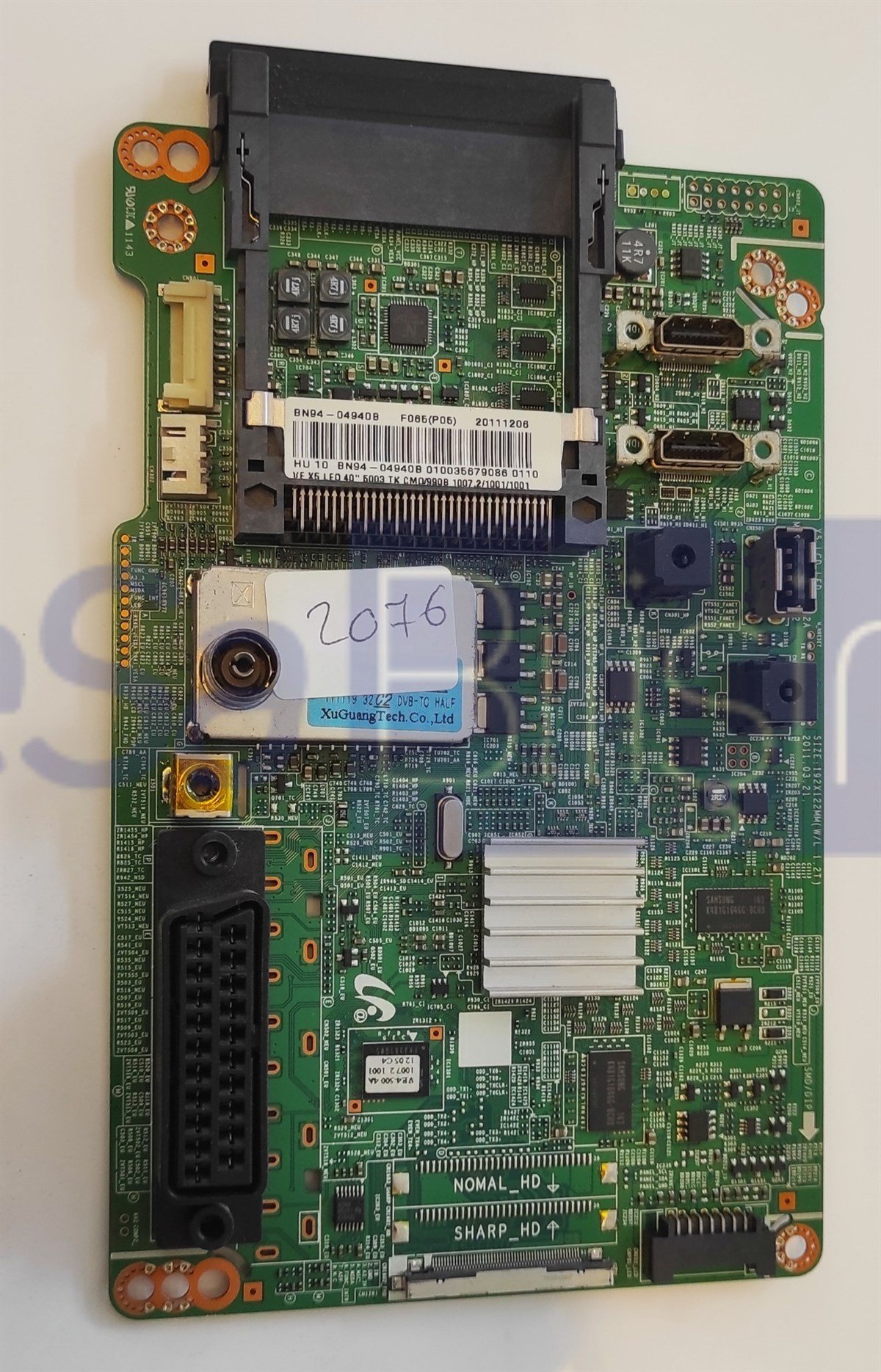 SAMSUNG UE40D5003 ANAKART, BN94-04940B, BN94-04940N, BN41-01702A