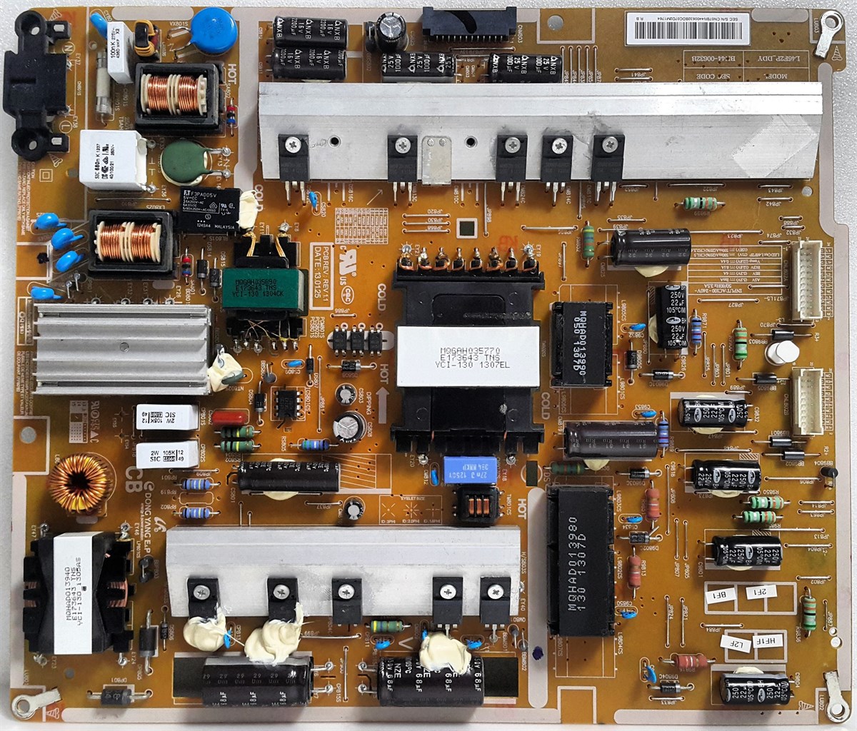 SAMSUNG UE46F7000SL BESLEME KARTI, BN44-00632B, L46F2P_DDY