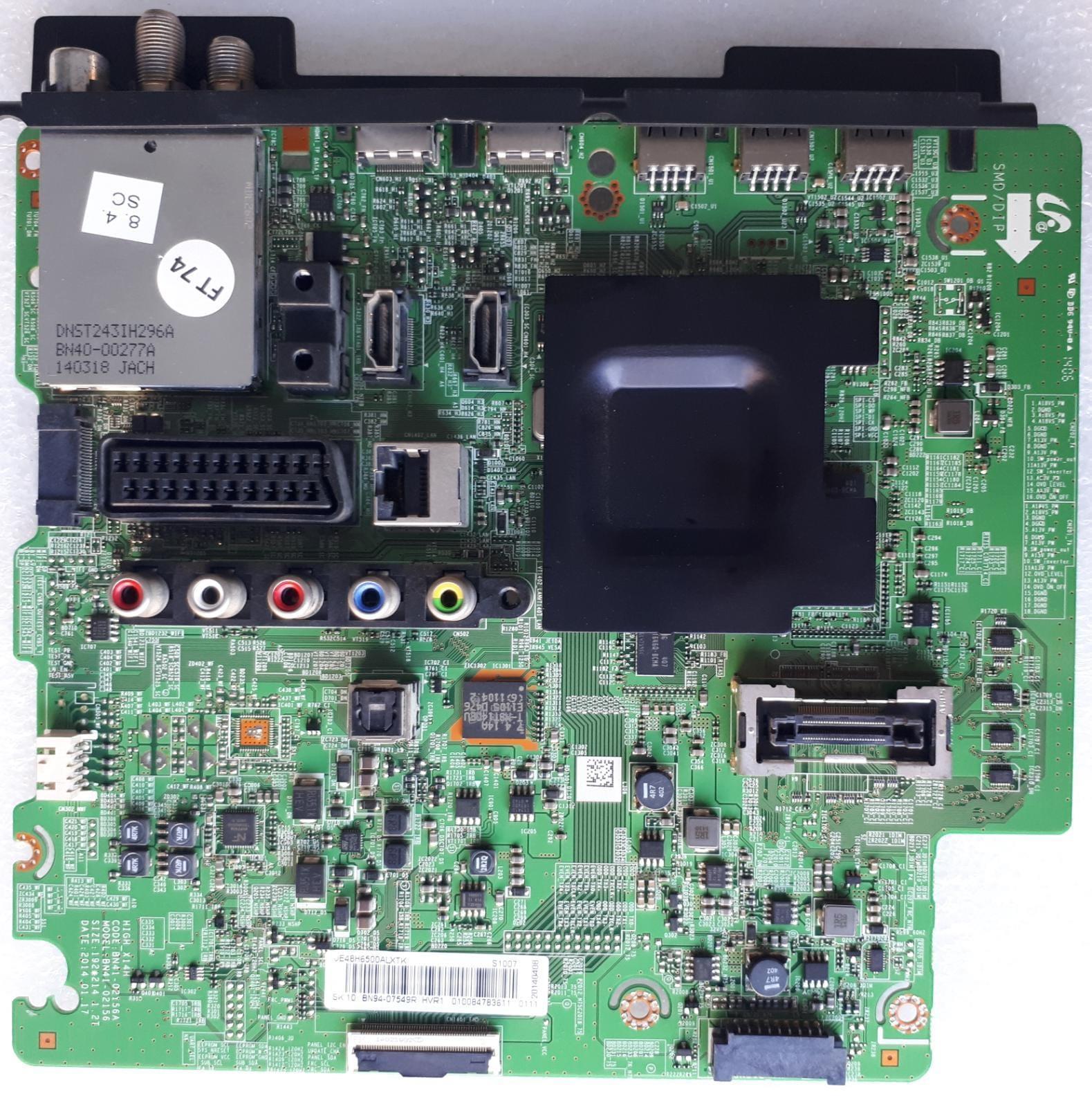 Samsung ue55h6670st  Anakart, bn94-07549r, bn41-02156a, bn94-07457x