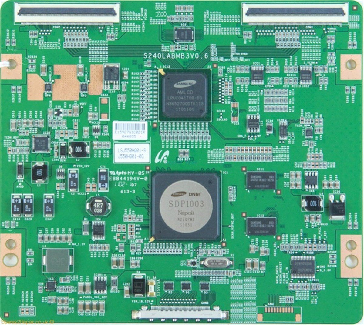 SAMSUNG UE55D7000 T-CON BOARD, LSJ550HQ01-S, S240LABMB3V0.6