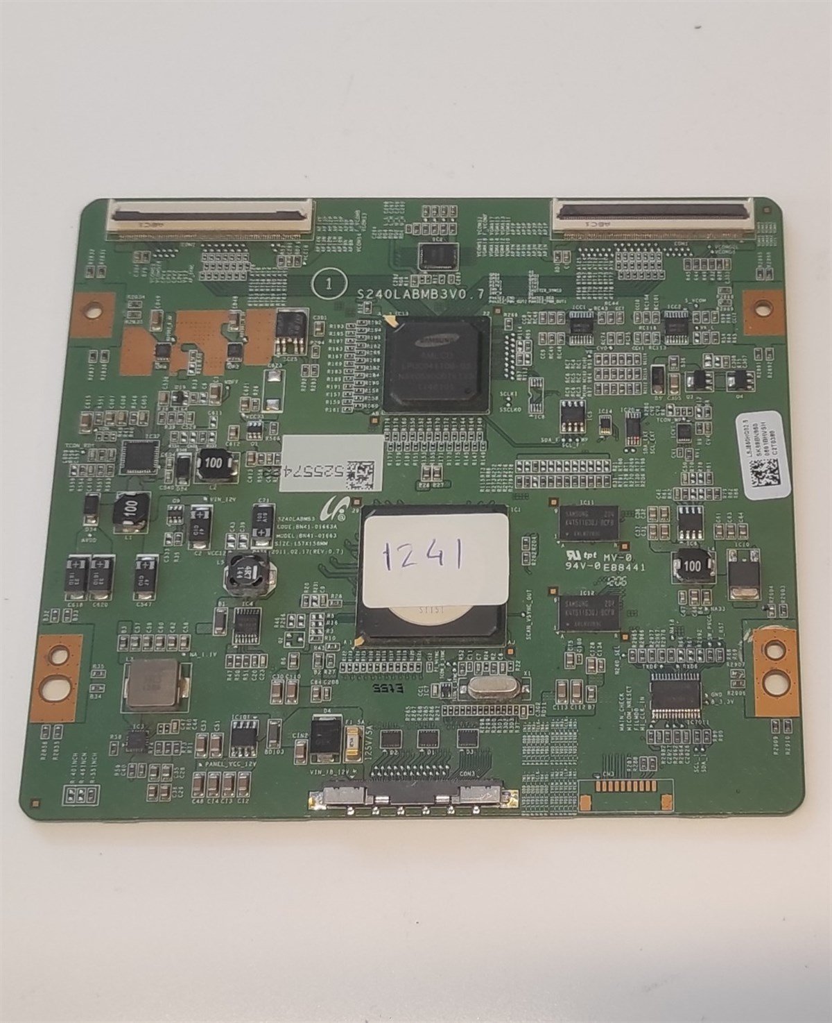 SAMSUNG UE55D7000 T CON BOARD S240LABMB3V0.7 LSJ550HQ02-S BN41-01663A BN95-00501B