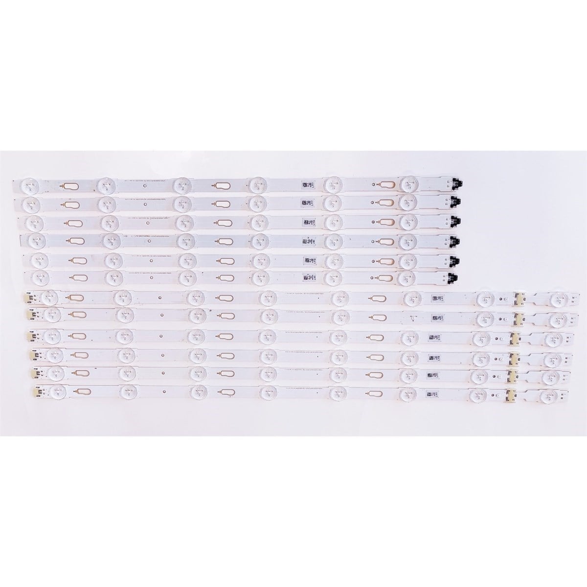 SAMSUNG UE55JU6070 ORJINAL LED BAR TAKIM, V5DU-550DCA-R1, V5DU-550DCB-R1