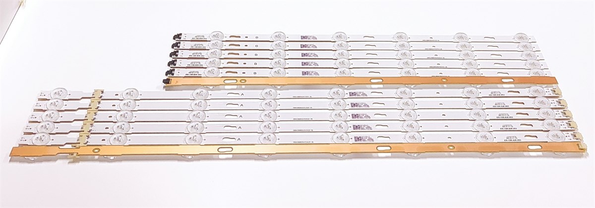 SAMSUNG UE55MU7350 LED BAR TAKIM V5DU-550DCA-R1 V5DU-550DCB-R1