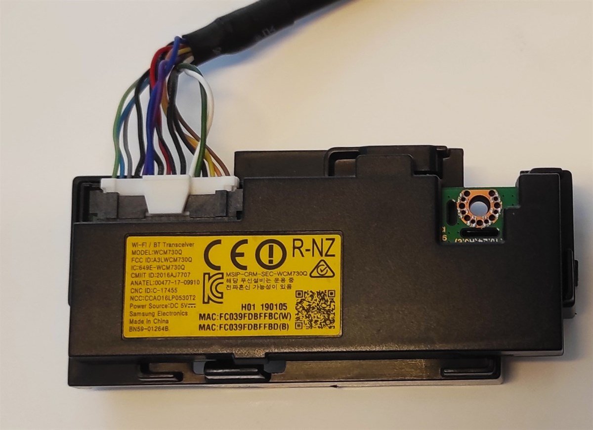 samsung ue55nu8500t wifi modül bn61-15579x