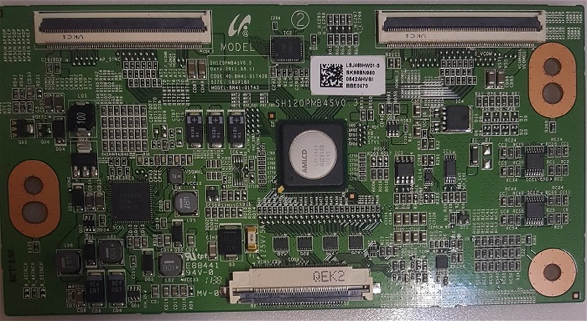 SH120PMB4SV0.3 bn95-00541a LSJ400HV01-S SAMSUNG UE40D6000 UE40D6510T CON Board LTJ400HV01-V
