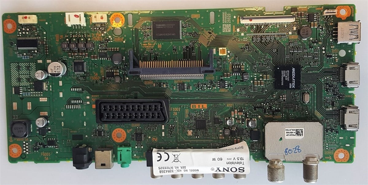 SONY KDL-32R435 ANAKART, 1-889-355-13