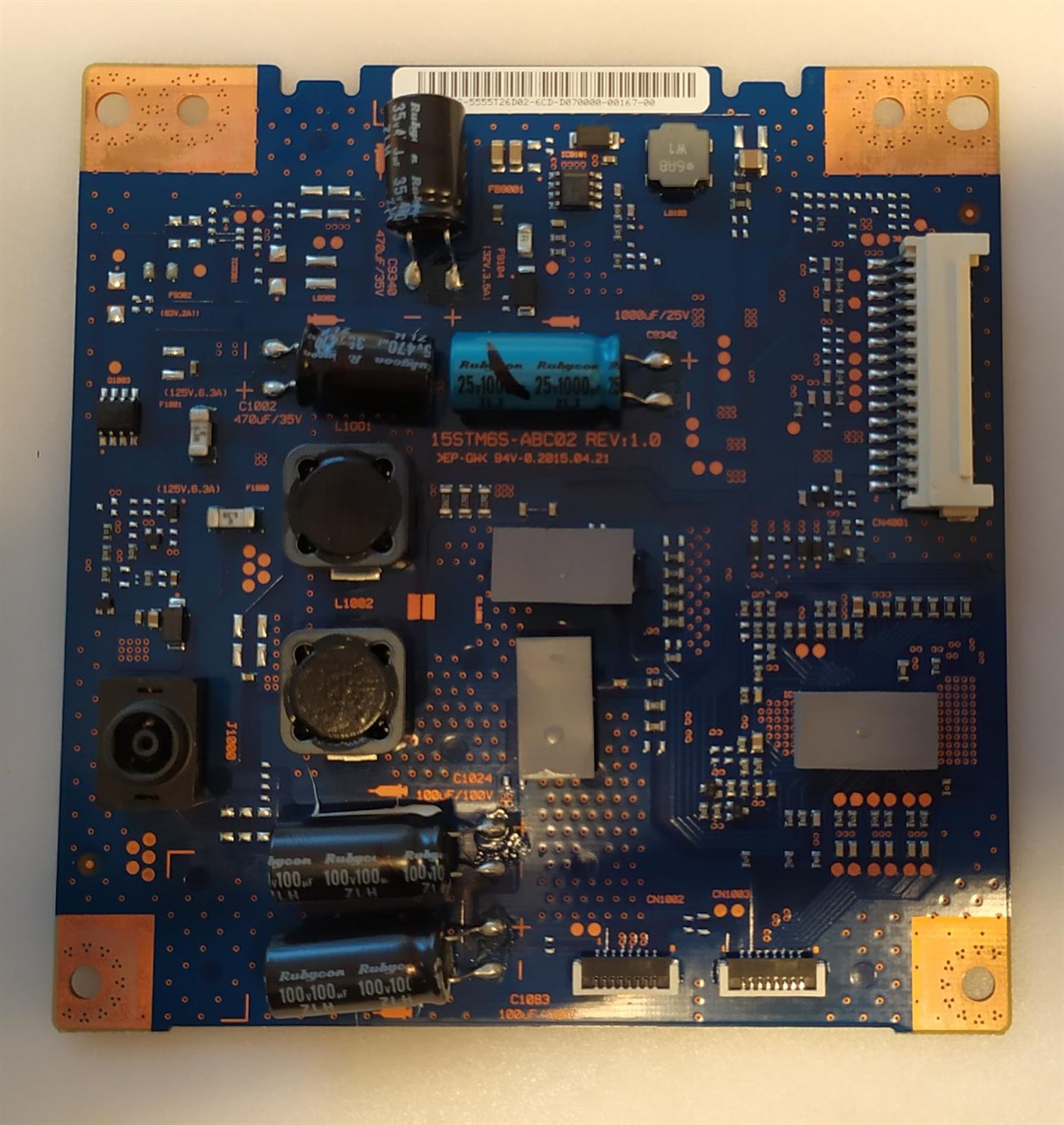 SONY KDL-43W805C LED DRİVER 15STM6S-ABC01 REV:1.0 458140TF0905316T1