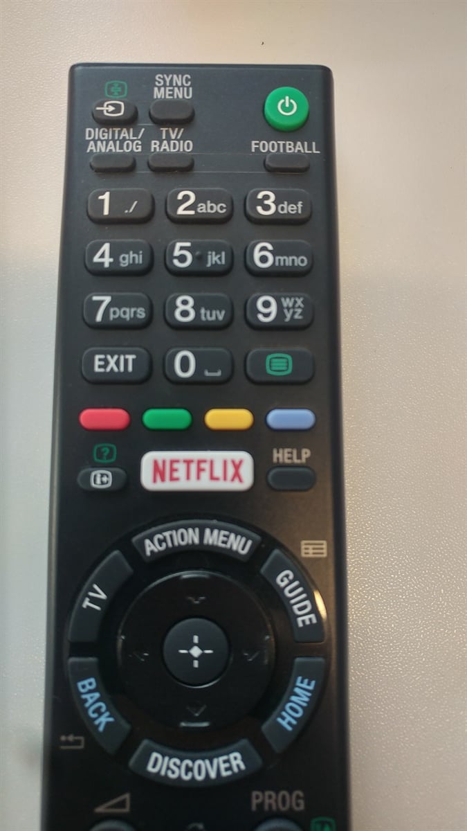 SONY RMT- TX100D NETFLIX TUŞLU SMART LED TV KUMANDASI