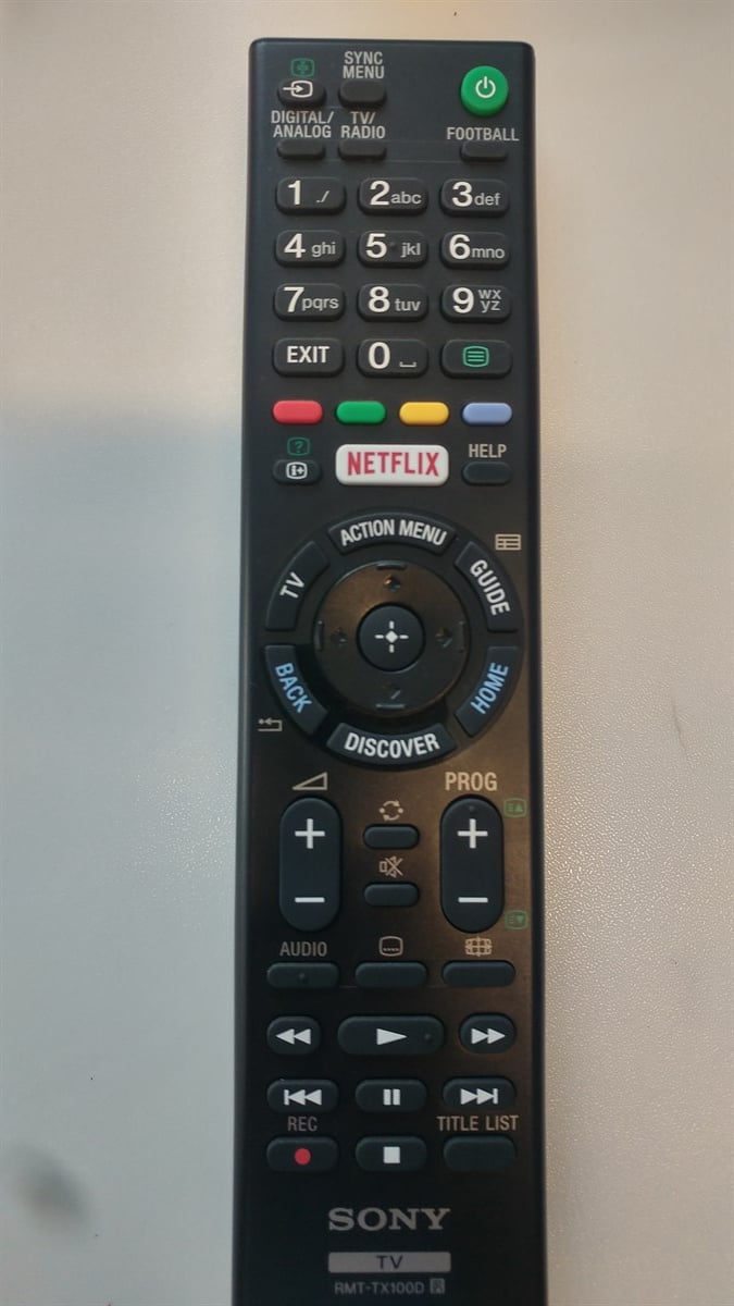 SONY RMT- TX100D NETFLIX YOUTUBE TUŞLU SMART LED TV KUMANDASI