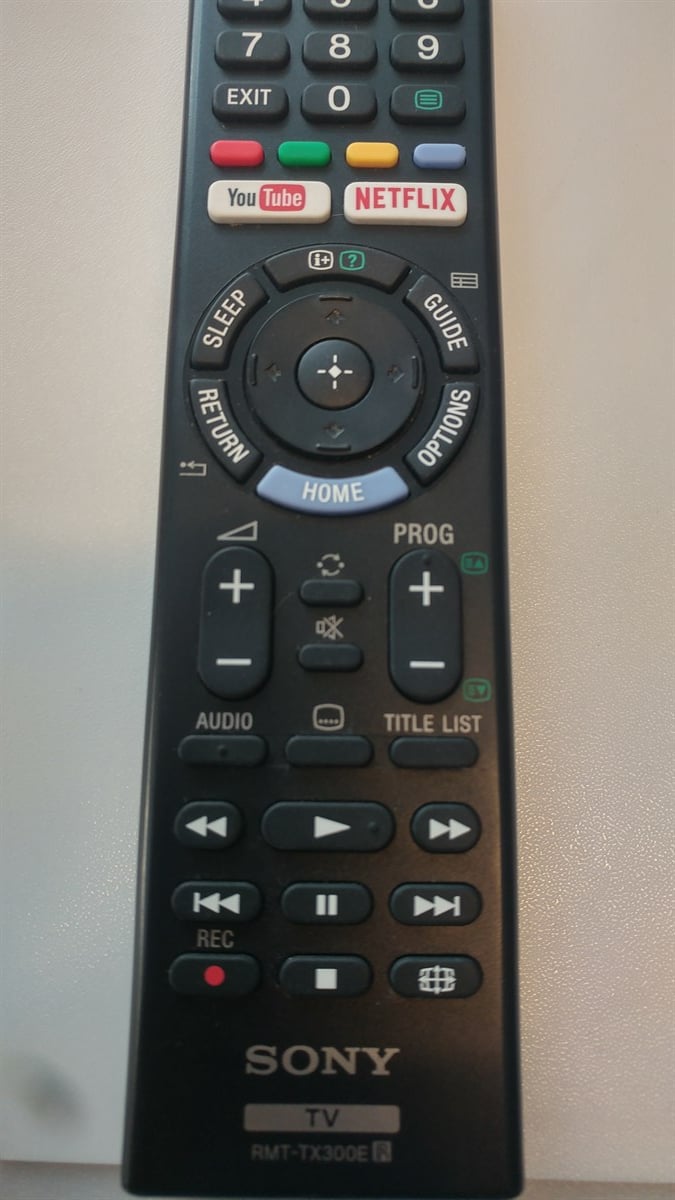 SONY RMT-TX300E NETFLIX TUŞLU ORJİNAL LED TV KUMANDASI