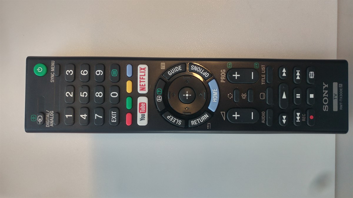 SONY RMT-TX300E NETFLİX YOUTUBE TUŞLU ORJİNAL LED TV KUMANDASI