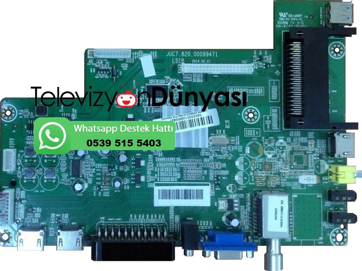 SUNNY SN049dldj820-STCF ANAKART Juc7.820.00099471 C490df13-E2-L Le106s16fm Kb-6160