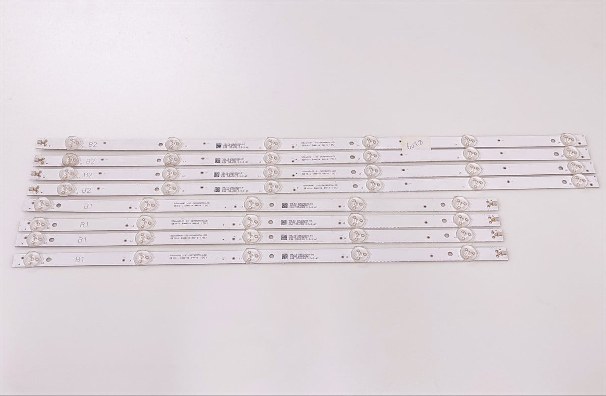 SUNNY SN55UIL08-TNR, AX55UAL08-TNR, EL55UAL08-TNR LED BAR TAKIM, YAL13-00530300-80 YAL13-00630300-81 