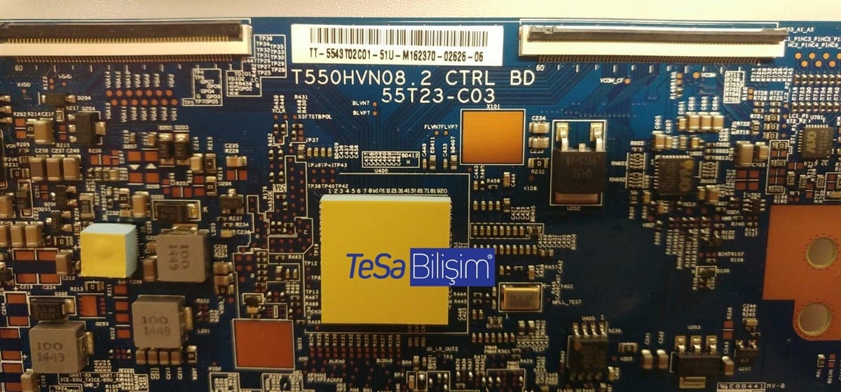 T550HVN08.2 CTRL BD, 55T23-C03, TT-5543T02C01, SONY KDL-43W805C T CON BOARD