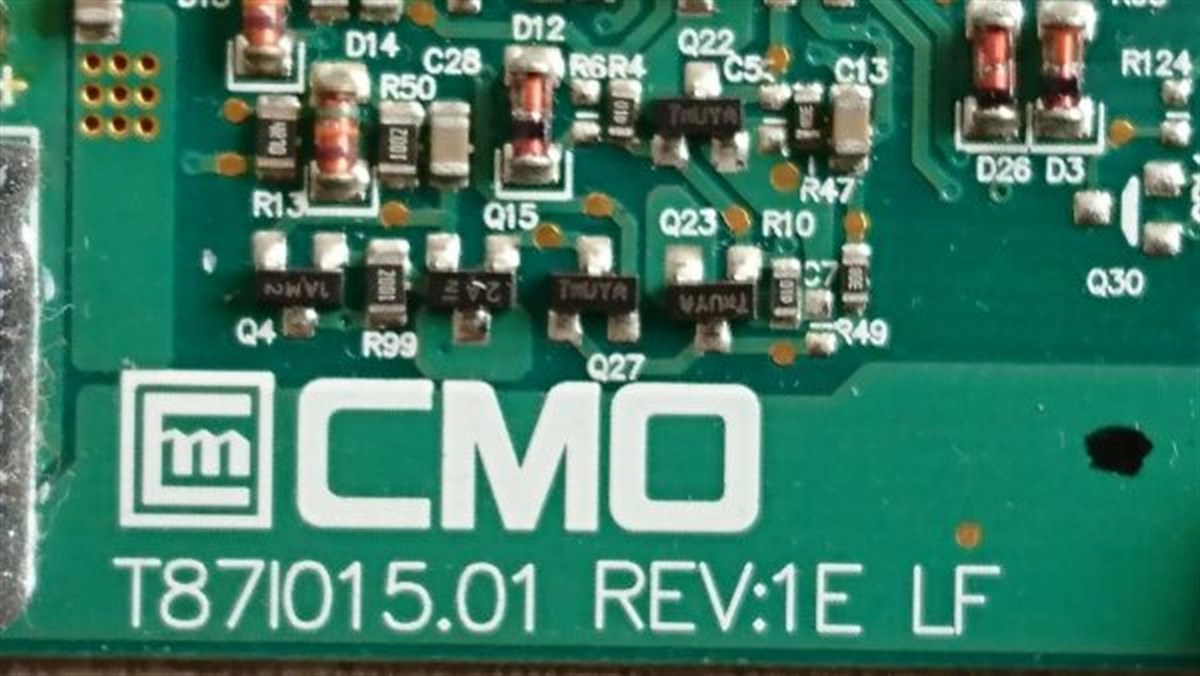 T871015.01 REV:1E LF INVERTER BOARD