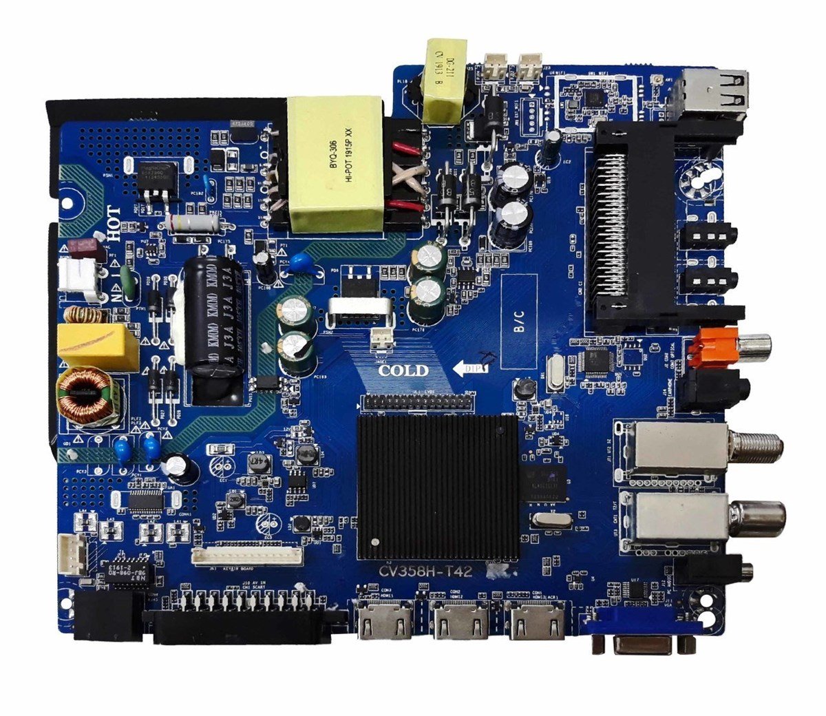 TELENOVA 40S8001 ANAKART, CV358H-T42, YM-2020157EG