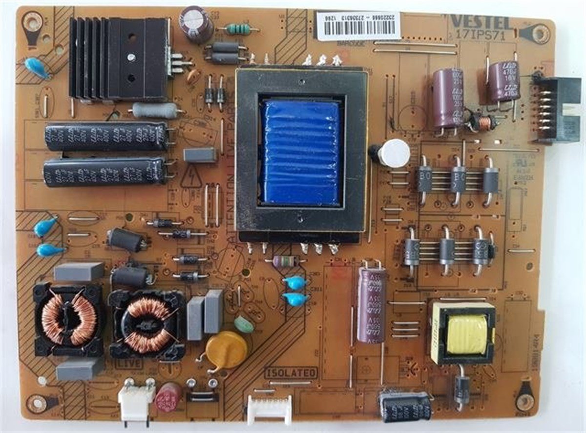 VESTEL 32HA5100 BESLEME KARTI, 17IPS71, 23220866, VES315WNVL-N01