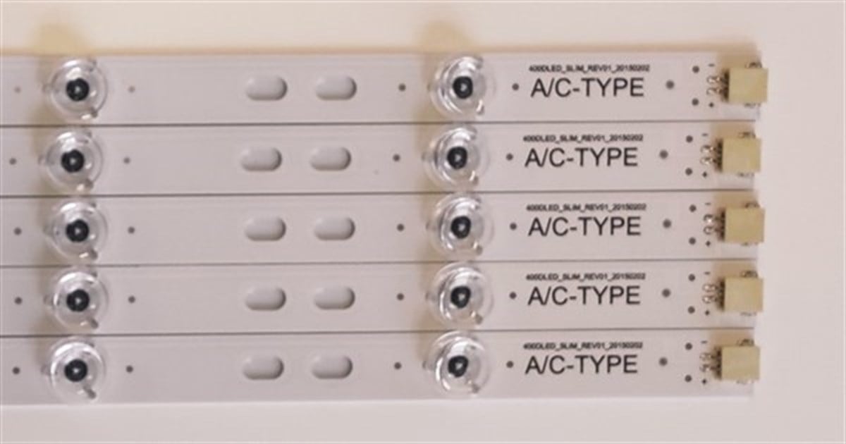 VESTEL 40FA8500 LED BAR TAKIM 400DLED_SLIM_REV01_20150202 A-TYPE C-TYPE VES400QNSS2D-U01