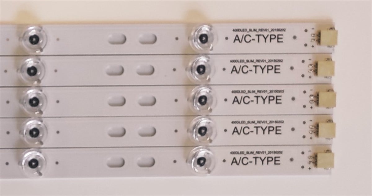 VESTEL 40UA8300 LED BAR TAKIM 400DLED_SLIM_REV01_20150202 A-TYPE C-TYPE VES400QNSS2D-U01     VES400QNSS2D-U01
