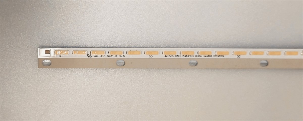 VESTEL 42FA8200 42FA7100 42FA7500 LED BAR  VES420UNVL-3D-S01 VES420UNVL-3D-S02    42 INCH SNB 7020PKG 60EA REV0.6 1312202