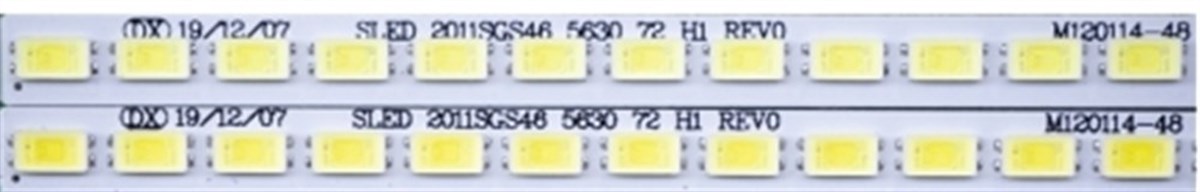 VESTEL 46PF6113 LED BAR TAKIM SLED 2011SGS46 5630 72