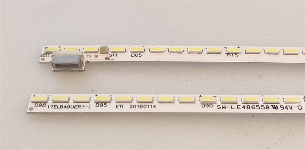 VESTEL 49UD9300 LED BAR 17ELB49UER1-R 17ELB49UER1-L