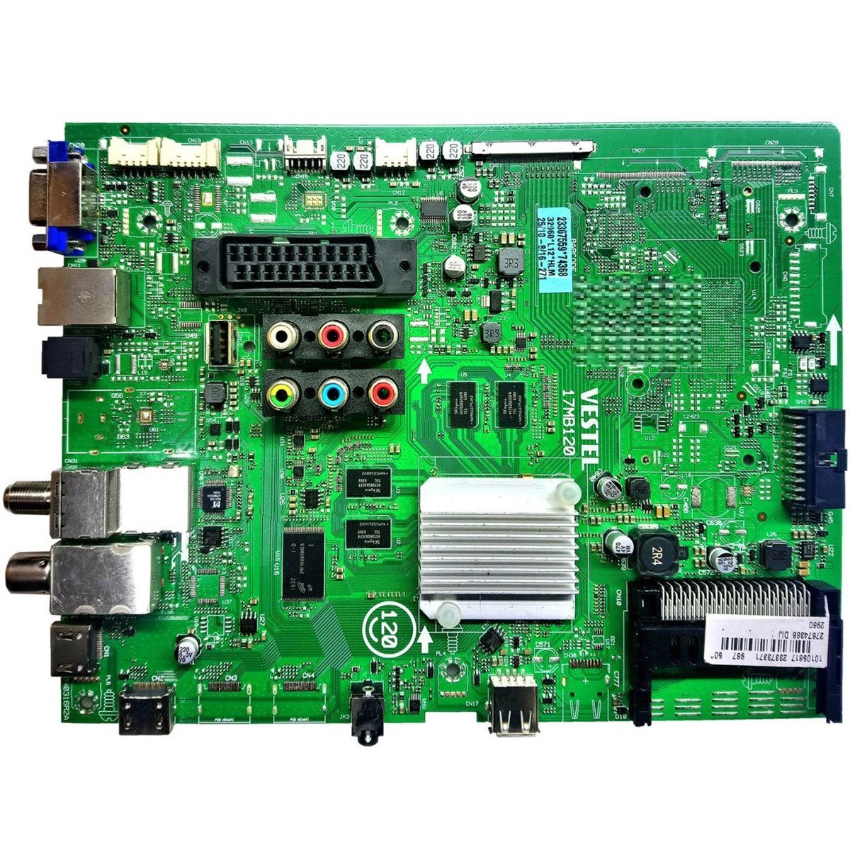 VESTEL 50UB8300 ANAKART, 23373371, 23367559, VES500QNDC-2D