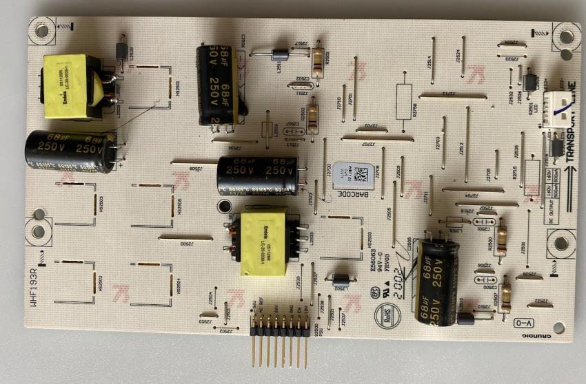 WHF193R, WBF120, Arçelik A65 A 955 A  Led Driver WHF193R, WBF120, Arçelik A65 A 955 A  Led Driver 