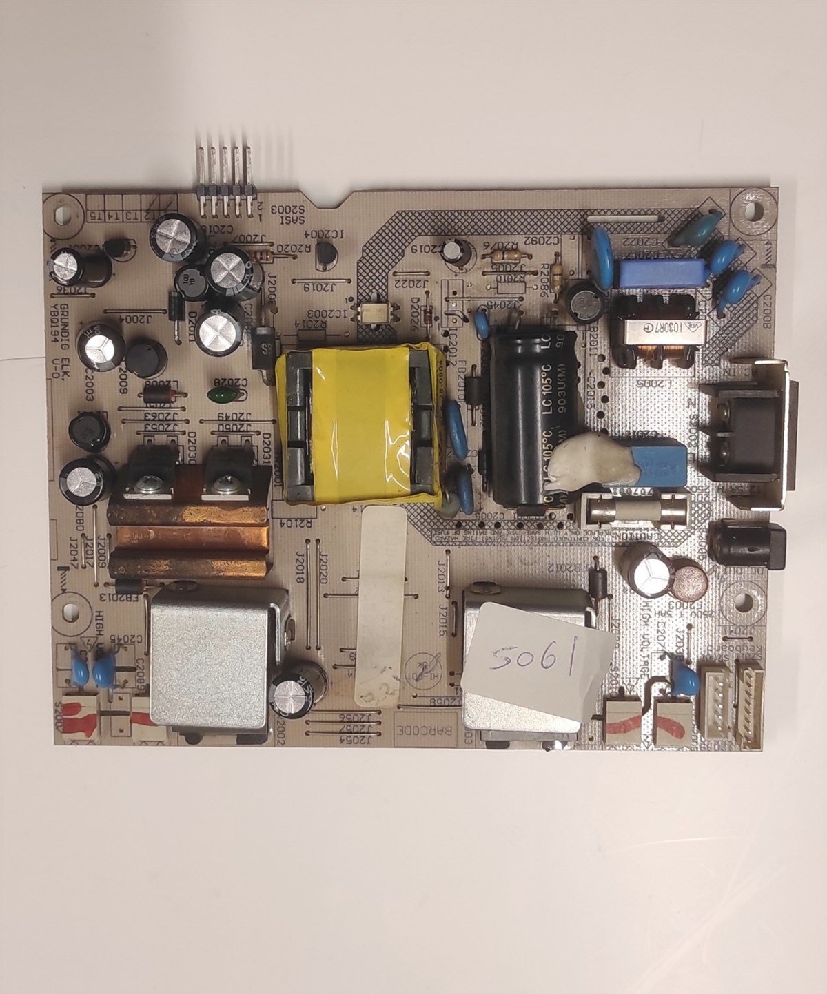 YBQ194, GRUNDIG BESLEME KARTI