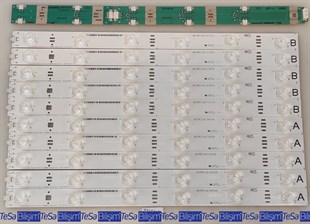 BEKO B42L 8542 4B ARÇELİK A42L 8542 4B LED BAR TAKIM ARCELİK_42_ATHENA_5X6+5X6_2121C_6S1P_R P74 ZBB60600