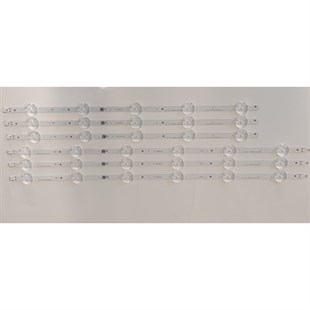 ARÇELİK A55L 8850 5B ORJINAL LED BAR TAKIM, ZDF606, WCL60602