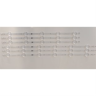 BEKO B55L 8850 5B ORJINAL LED BAR TAKIM, ZDF606, WCL60602
