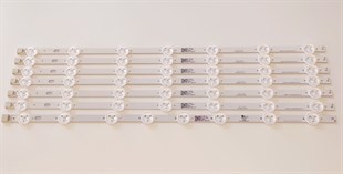 HILEVEL 49HL600 49HL500 LED BAR TAKIM 49DLED-A-TYPE VESTEL 49DLED-B-TYPE 6A – 1B VES490UNDL-2D-N01 VES490UNDL-2D-N02