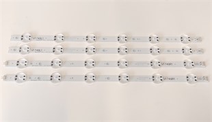 LG 49UJ701V LED BAR TAKIM, 49 V17 ART3 2862 REV0.2 LC490DGG FK M4 4