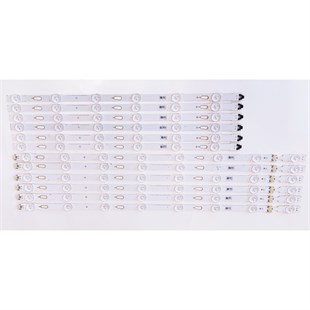 SAMSUNG UE55JU6470U ORJINAL LED BAR TAKIM, V5DU-550DCA-R1, V5DU-550DCB-R1