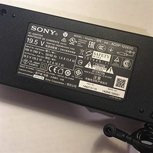 SONY KDL-50W815B KDL-42W655A ADAPTÖR GÜÇ KAYNAĞI ORJİNAL TV ADAPTÖRÜ ACDP-120E02 PS 19.5V 6.2A