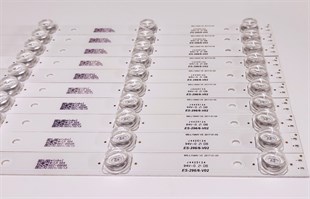 AXEN AX055LDJRXCV6488H-Y LED BAR TAKIM, MS-L1544 V5 - A4 196-200LM 6.4-6.6V 1M BACKLIGHT