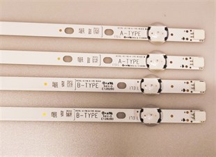 JVJ LT-43VF427T LED BAR TAKIM, VESTEL 43 FHD A-TYPE REV0.8 VESTEL 43 FHD B-TYPE REV0.8