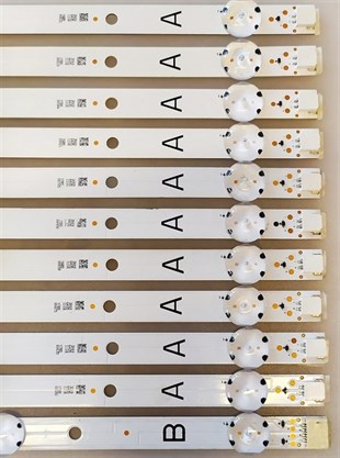REGAL 65R7040U LED BAR VESTEL 650LED A-TYPE REV02 VESTEL 650LED B-TYPE