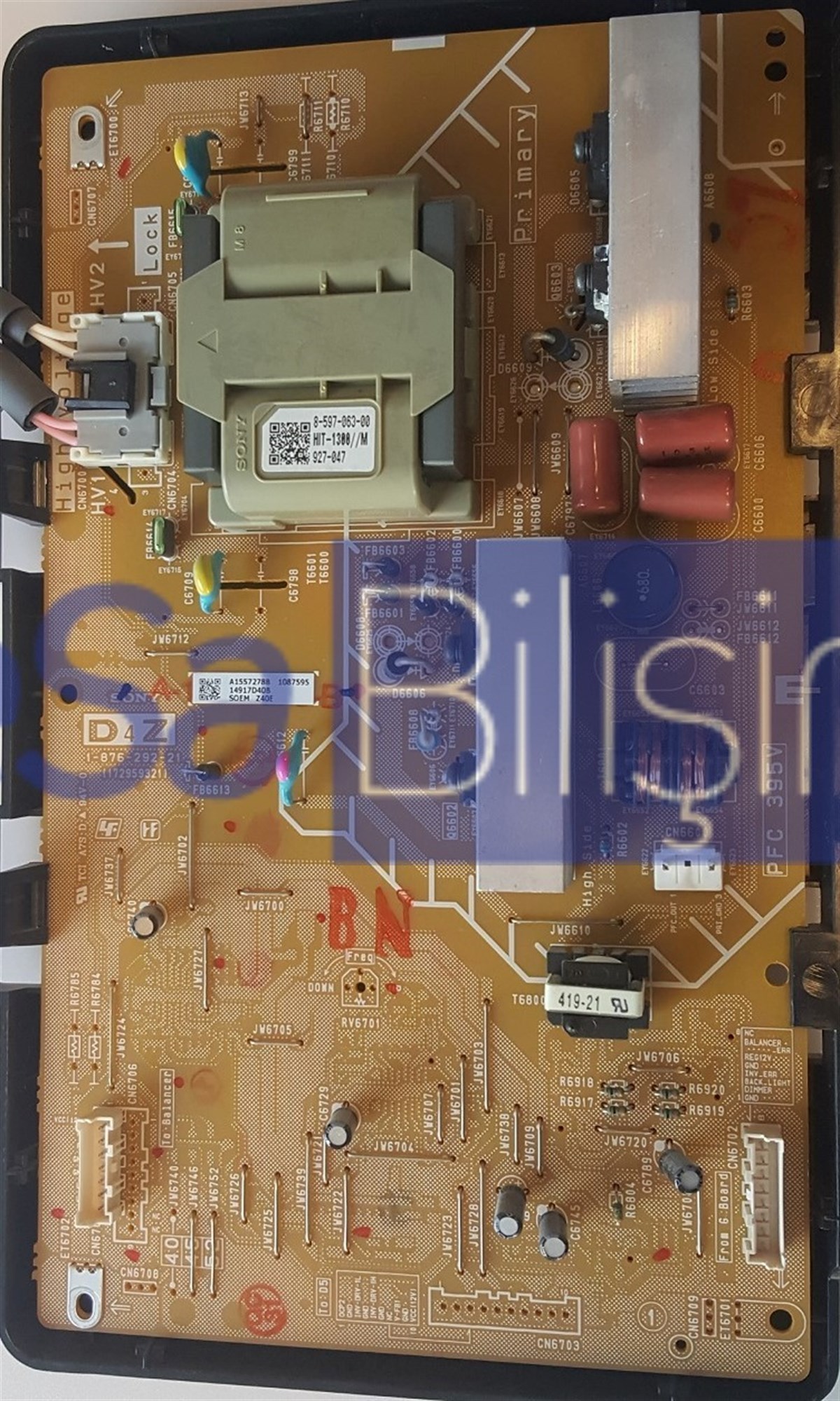 1-876-292-21, A1557278B, SONY D4Z, Inverter Board,