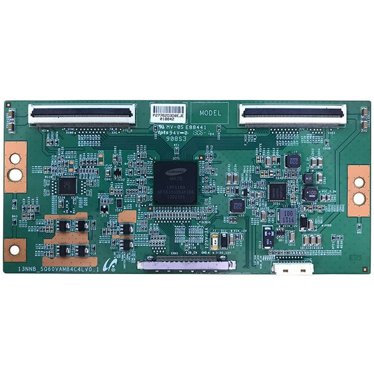 13NNB_SQ60VAMB4C4LV0.1, LJ94-27762E, Philips 40PFL 4308K/12 T-Con Board, LTA400HF30