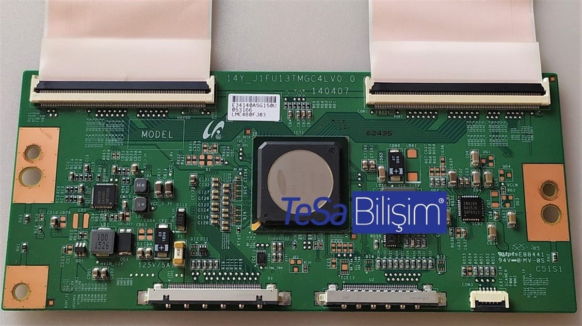 14Y_J1FU13TMGC4LV0.0, LMC480FJ03, LJ94-34140A, 34140A, 140407, Vestel  48AU9300 T CON Board, Ves480QNES-30U01